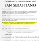 Domenica 22 la Festa di San Sebstiano